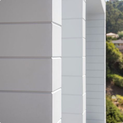 Hardie® Shingle Siding | James Hardie Oblique Cladding, Hardie Panel Siding, James Hardie Cladding, Hardie Shingle Siding, Siding Styles, Shake Siding, Siding Trim, Types Of Siding, Fiber Cement Siding