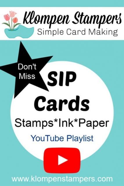 Simple-SIP-Cards-YouTube-Playlist-Click-Here Stampin Up Sip Cards, Jackie Bolhuis Cards, Sip Cards, Simple Greeting Cards, Jackie Bolhuis, Tuesday Tips, Easy Cards, The Playlist, Decorated Envelopes