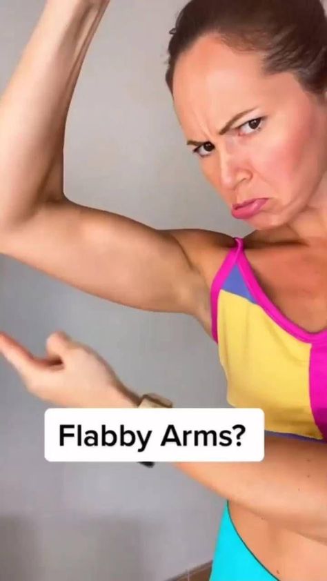 Get Rid Of Flabby Arms, Stronger Arms, Flabby Arms, Fitness Home, Strong Arms, Get Stronger, Workout Without Gym, Triceps Workout, Bodyweight Workout Beginner