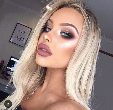 ➢ ＳｔｏｎｅｘｏｘＳｔｏｎｅ      ➢ Ｉｎ�ｓｔａｇｒａｍ | Ｐｉｎｔｅｒｅｓｔ Ball Makeup, Makeup Tip, Prom Makeup Looks, Make Up Inspiration, Formal Makeup, Smink Inspiration, Beauty Make-up, Makijaż Smokey Eye, Makeup Hacks