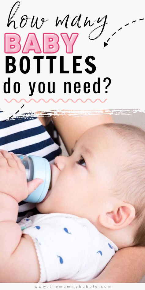 A guide to how many baby bottles you need to buy plus what to look for when shopping for baby bottles. Lots of tips for mamas-to-be on buying baby bottles, including how many bottles to buy if you are breastfeeding. Bottle Feeding Breastmilk, Baby Bottle Storage, Formula Feeding, Electric Breast Pump, Breastfed Baby, Baby Bottle, Bottle Feeding, First Time Moms, Mom Advice