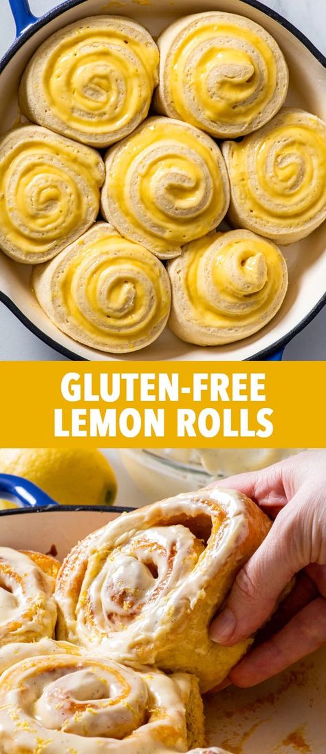 Meal Ideas For Parties, Gluten Free Sweet Rolls, Lemon Rolls, The Loopy Whisk, Loopy Whisk, Pinterest Mom, Bread Gluten Free, Gluten Free Cinnamon Rolls, Curd Filling