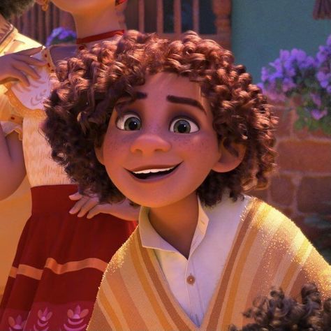 Camilo Madrigal, Fictional Crushes, Disney Movies, Ronald Mcdonald, Curly Hair, Favorite Character, The Story, Curly Hair Styles, Disney Characters