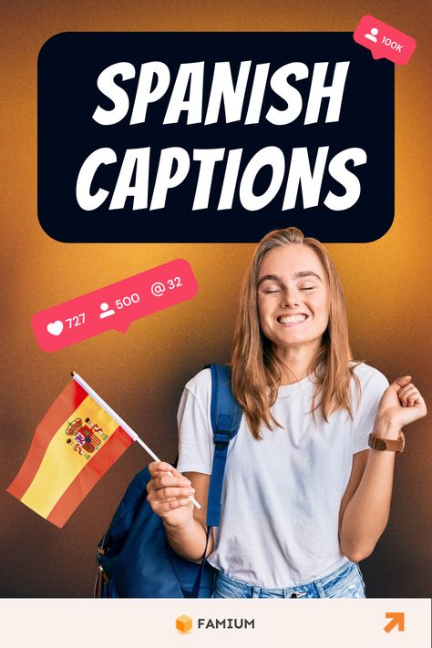 Spanish Captions for Instagram Spanish Captions For Instagram, Spanish Captions, One Word Instagram Captions, Funny Instagram Captions, Caption Ideas, Copy And Paste, Captions For Instagram, Instagram Captions, Instagram Feed