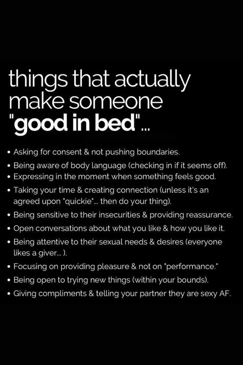 things that actually make someone good in bed Spice Up Your Love Life, Understanding Women, Relationship Lessons, Relationship Therapy, Relationship Advice Quotes, Relationship Psychology, Healthy Relationship Tips, Relationship Help, How To Improve Relationship