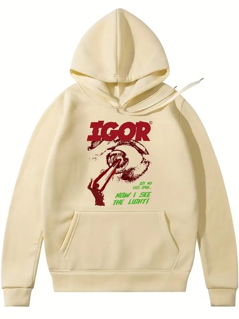 Plus Size Men's Cartoon Rapper Graphic Print Hoodies, Oversized Loose Hooded Sweatshirt - Temu Igor Tyler The Creator, Hoodie Pattern, Tyler The Creator, Hip Hop Music, Cotton Hoodie, Casual Hoodie, Rappers, Hoodie Print, Plus Clothing