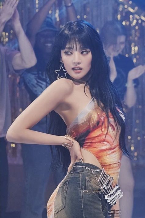 Gidle Minnie, Black Hair, A Woman, Hair, Black