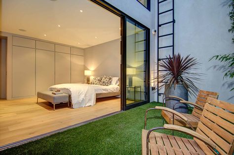 Patio Interior, Los Angeles Homes, Architect House, California Homes, Modern Homes, Open Plan Living, Contemporary House, Home Bedroom, Luxury Homes