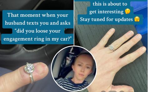 Woman finds "engagement ring" in husband's car—then she discovers the truth Ugly Engagement Rings, Jumping To Conclusions, Foul Play, Wedding Planning Websites, You Loose, Three Rings, That Moment When, The Truth, Being Ugly