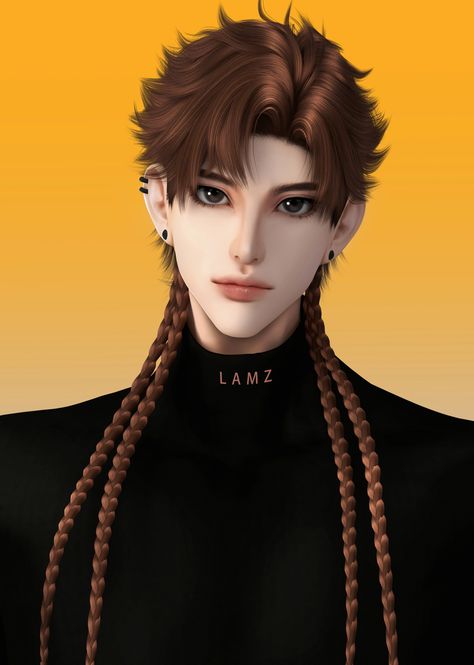 Sims4 Jaw Preset, Long Curly Hair Sims 4 Cc Male, The Sims 4 Cc Long Hair Male, Sims 4 Locks Hair, Sims 4 Hickey Cc, Sims Long Hair Cc, Sims 4 Tokyo Revengers, Sims 4 Male Hair Cc Long, Sims 4 Male Ponytail