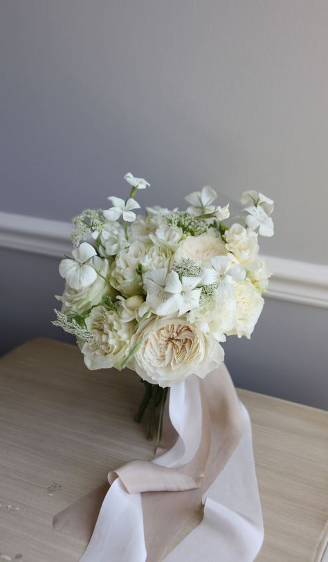 Neutral Bridal Shower Flowers, Neutral Color Bouquet, White And Neutral Bridal Bouquet, White Neutral Wedding Flowers, White Cream Bridal Bouquet, White Neutral Wedding Bouquet, Neutral Bridesmaid Bouquet, White And Cream Bridesmaid Bouquet, Neutral Color Wedding Bouqet