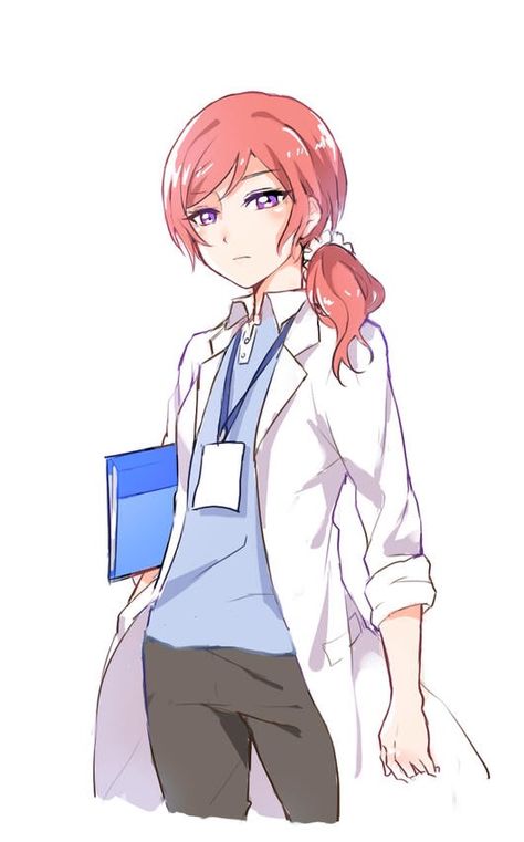 Fate Comic, Doctor Drawing, Maki Nishikino, Medical Wallpaper, Japon Illustration, Medical Art, 캐릭터 드로잉, Doki Doki, Beautiful Dark Art