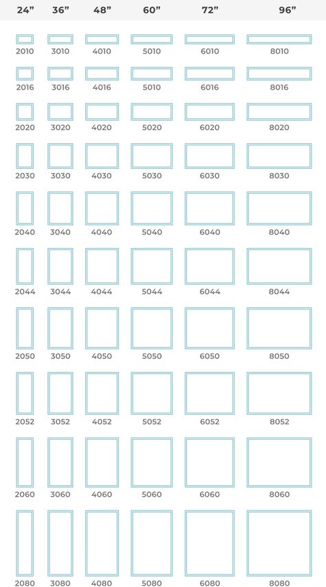 What are Standard Window Sizes? | Window Size Charts | Modernize Windows Sizes Standard, Window Dimensions Standard, Window Sizes Guide, Kitchen Window Size, Window Sizes Chart, Standard Window Sizes, Window Measurements, Types Of Windows, Single Pane Windows