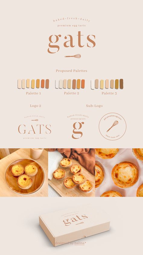 Patisserie Design Logo, Patisserie Branding Design, Luxury Bakery Logo, Luxury Bakery Branding, Pastry Shop Branding, Tart Packaging Ideas, Pastry Logo Design Ideas, Dessert Logo Design Ideas, Pastry Logo Design