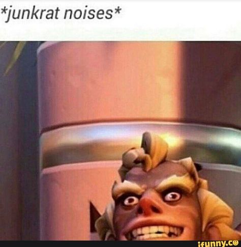 Junkrat Fanart, Junkrat And Roadhog, Overwatch Funny, Overwatch Memes, Overwatch Comic, Overwatch Fan Art, Overwatch 2, Gaming Memes, Funny Comics