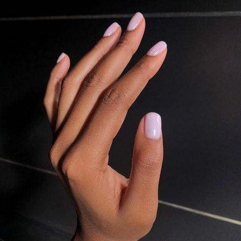 The GelBottle Inc™ on Instagram: “Classic and chic nails by @polishedbylolo using BIAB™️ Lady, our gorgeous milky builder shade that's perfect for strengthening nails and as…” Strengthening Nails, No Chip Manicure, Photo Minimal, Milky Nails, Lavender Nails, The Zoe Report, Minimal Nails, Nail Strengthener, Amazon Beauty Products