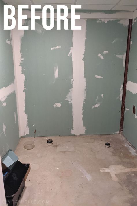 Install Bathroom In Basement, Bathroom Rough In, Diy Basement Bathroom Budget, Basement Bathroom Diy, Basement Bathroom Remodel Ideas, Basement Plumbing Rough In, Basement Bathroom Ideas No Window, Simple Basement Bathroom Ideas, Unfinished Basement Bathroom