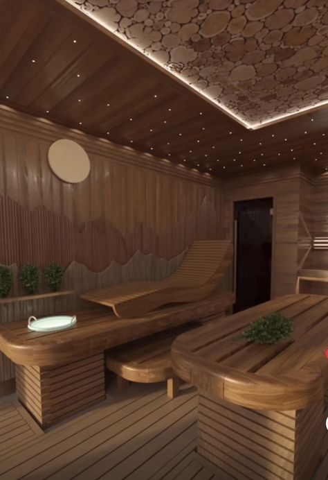 Sauna Bench, Spa House, Russian Culture, Steam Room, Steam, Decor Ideas, Bench, Spa, Bath