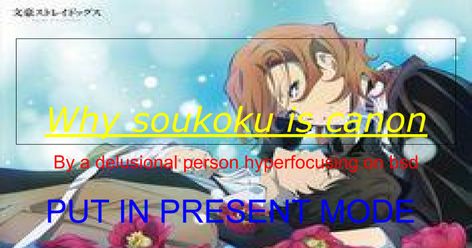 15 Skk Manga, Married Soukoku, Soukoku Header, A Spring Without You Is Coming Soukoku, Soukoku Fanfic, Aesthetic Dazai, Soukoku Comic, Bsd Soukoku, Ugly Dog