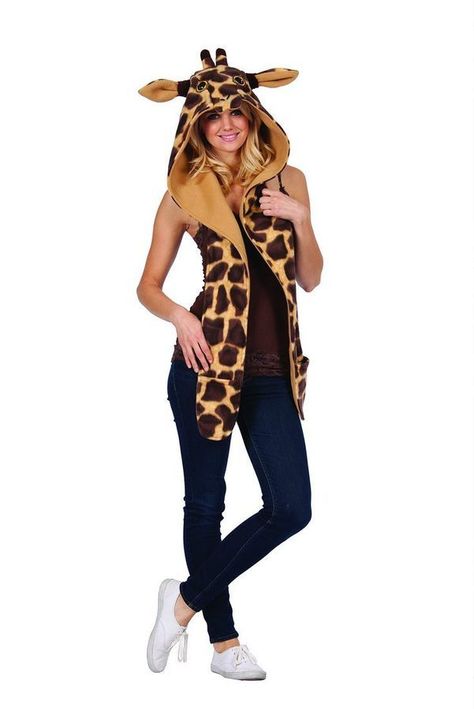 Easy Animal Costumes For Women, Lion Costume Women, Animal Costumes Women, Giraffe Costume, Halloween Costumes 2014, Animal Halloween Costumes, Lion Costume, Country Sweatshirts, Animal Costumes