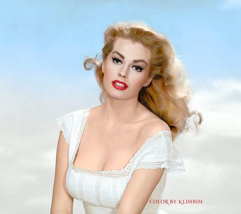 Anita Ekberg by klimbims Anita Ekberg, Classic Hollywood Glamour, Italian Actress, Classic Actresses, Actrices Hollywood, After Life, Hollywood Glam, Hollywood Actor, Silver Screen