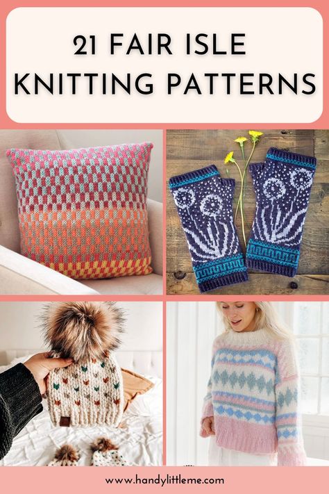 Love colorwork? Explore stunning Fair Isle knitting patterns featuring intricate, traditional designs. Perfect for cozy sweaters, hats, and more, these patterns add vibrant color and timeless beauty to your next knitting. Knitting Pattern Fair Isle, How To Knit Colorwork Patterns, Faire Isle Knitting Patterns Free, Simple Fair Isle Pattern, Free Colorwork Knitting Patterns, Easy Fair Isle Knitting Patterns Free, Fair Isle Charts Nordic, Knitting Colorwork Chart, Colorwork Knitting Charts