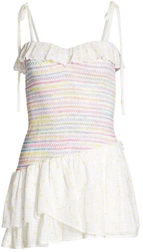 Aya Smocked Mini Dress Cotton Mini Dress, Preppy Dresses, Effortlessly Chic Outfits, Cute Preppy Outfits, Grad Dresses, Preppy Outfits, Moda Operandi, Summer Looks, Pretty Dresses