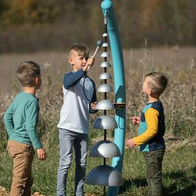 Outdoor Music Area, Inclusive Playground, Urban Ideas, Public Playground, Indoor Playroom, Music Garden, Preschool Garden, Playground Ideas, Interactive Walls