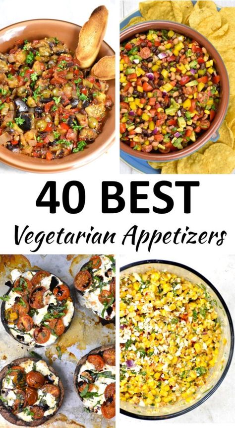 Vegetarian Appetizers For Party Easy, Easy Vegetarian Appetizers, Vegetarian Appetizers For Party, Appetizers For Party Easy, Greek Eggplant Dip, Vegetarian Buffet, Vegetarian Appetizers Easy, Veggie Appetizers, Vegetarian Party Food