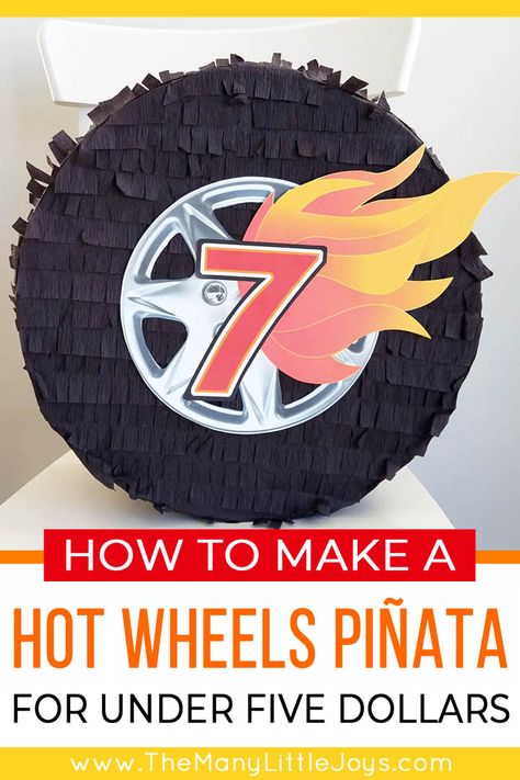 This guide has everything you need for an awesome (and totally doable) Hot Wheels birthday party your little racer will love! Matchbox Birthday Party, Inflatable Tires Birthday Parties, Hot Wheel Car Birthday Ideas, Hotwheels Birthday Party Games, Hotwheels Birthday Party Diy, Hot Wheels Party Games Activities, Hot Wheels Cricut Projects, Hot Wheels Template Free Printable, Hot Wheels Snack Ideas