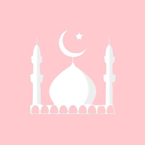 Islamic App Icon, Pink Ramadan, Ipad Makeover, Islamic Birthday Wishes, Islamic Dps, Pink Mosque, Icon Changer, Pink Story, App Logos