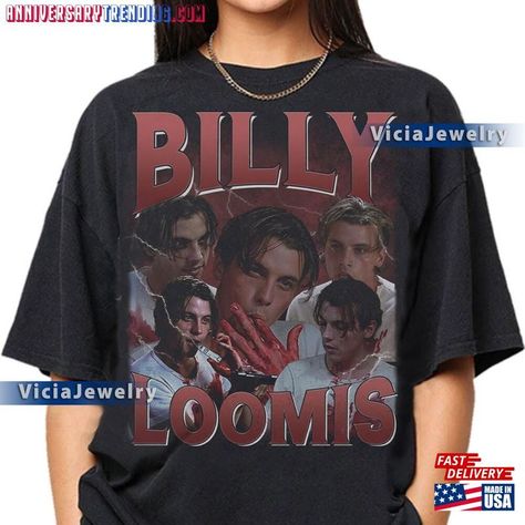 Scream Billy Loomis, Scream Movie Poster, Billy Loomis, Scream Movie, Ghost Faces, Scream, Vintage Tshirts, Vintage Fashion, Fan