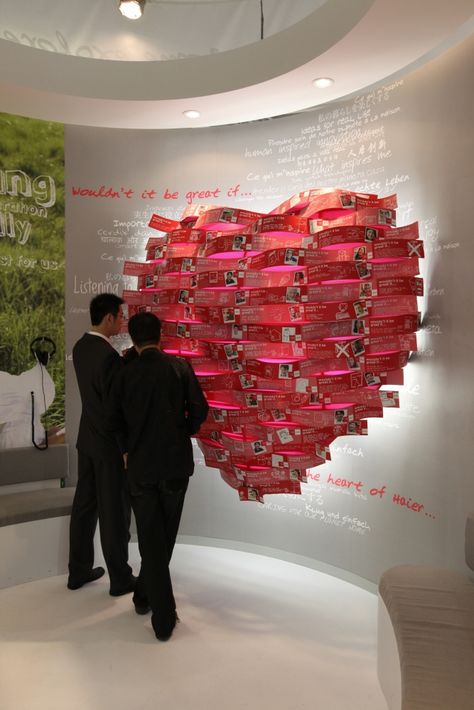 Heart Installation Art, Donor Wall, Interactive Exhibition, Event Stage, Exhibition Display, Event Activities, Exhibition Booth, Brand Development, Exhibition Stand