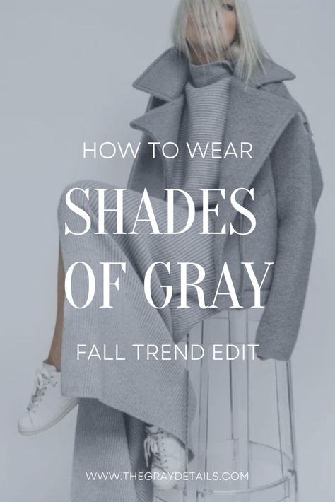 Gray Outfits | Fall Trend Edit, styling shades of gray, fall outfits, gray outfits, shades of gray outfit idea, minimal outfit, classy outfit Winter Gray Outfit, Gray Fall Outfit Womens Fashion, Light Grey Overcoat Outfit Women, Gray Outfits For Women Classy, Grey Winter Outfits For Women, Grey Fall Outfits For Women, Grey Peacoat Womens Outfit, Gray Outfits For Women Winter, Monochrome Gray Outfit