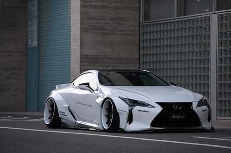 Lexus Lc, Liberty Walk, Lexus Cars, Street Racing Cars, Super Luxury Cars, Japan Cars, Tuner Cars, Futuristic Cars, Toyota Cars