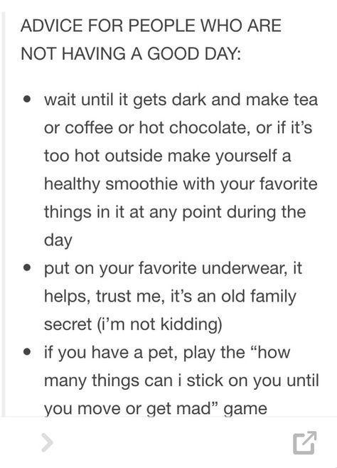 ☆ When A Bad Day Hits, What To Do After A Bad Day, Bad Day, Having A Bad Day, How To Make Tea, I Need You, Healthy Smoothies, Good Vibes, Self Care