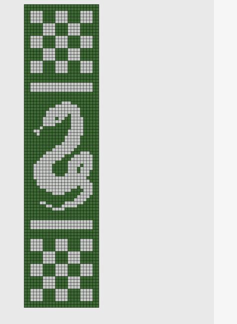 Cross Stitch Harry Potter, Hogwarts Slytherin, Harry Potter Bookmark, Bookmark Cross Stitch, Slytherin Harry, Harry Potter Crochet, Cross Stitch Bookmark, Stitch Bookmark, Easy Cross Stitch Patterns