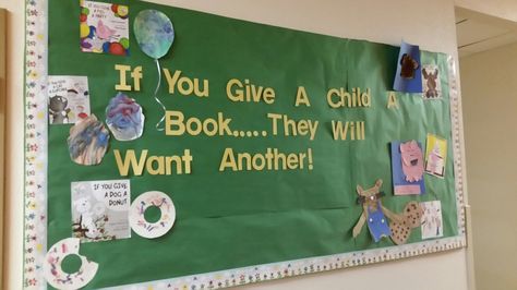 Leaping into literature: laura numeroff Laura Numeroff, Bulletin Board Ideas, Board Ideas, 1st Grade, Bulletin Boards, First Grade, Grade 1, Bulletin Board, School Ideas