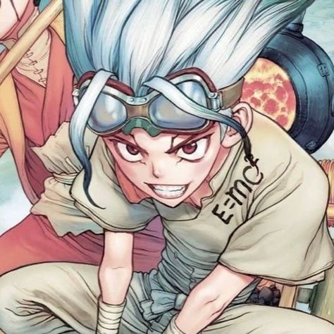 Get Over Him, Senku Ishigami, Banana Art, Stone World, Dr Stone, Dragon Ball Super Manga, Manga Anime One Piece, Anime Drawings Boy, Cute Icons