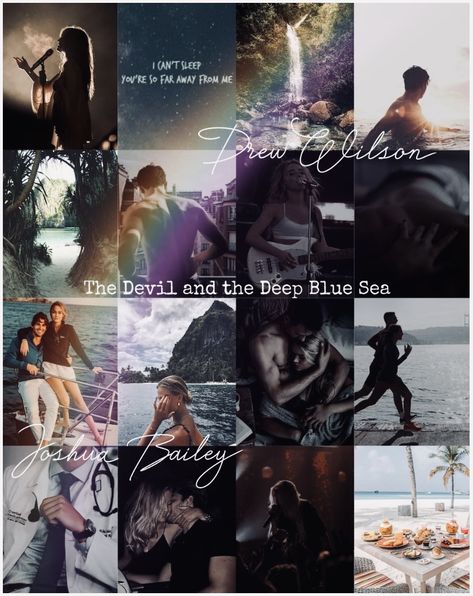 By Elizabeth O’roak The Deep Blue Sea, I Cant Sleep, Deep Blue Sea, The Devil, The Deep, Book Aesthetic, Blue Sea, Deep Blue, Books