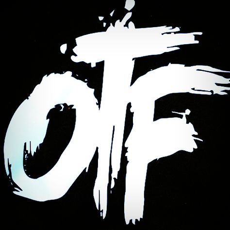 Otf Logo, Otf Tattoo, Upper Half Sleeve Tattoos, Half Sleeve Tattoos Drawings, Gang Signs, Money Wallpaper Iphone, Tupac Pictures, Family Stickers, Black Phone Wallpaper