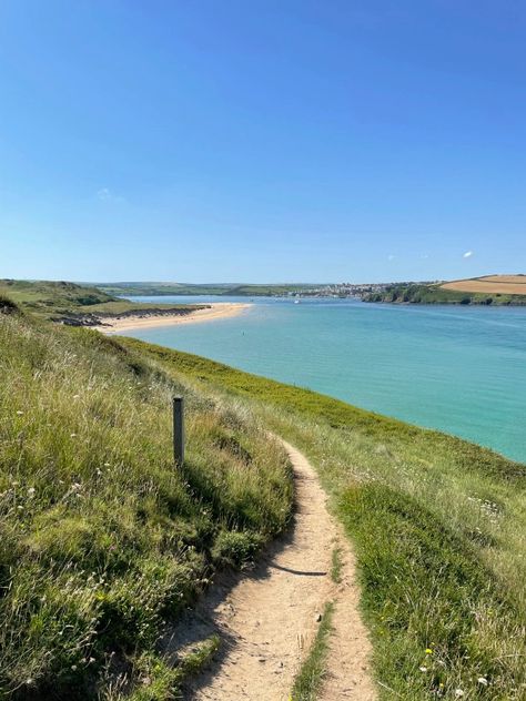 Top Loader Laundry Room, Countryside Walks, English Beach, Ocean Living, Running Path, Devon Beach, Devon Cornwall, Farm Hacks, Kawaii Summer