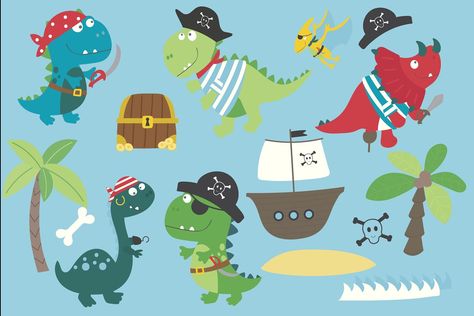 Dino Pirates , #AFFILIATE, #colourful#created#Includes#palette #Ad Shower Painting, Dinosaur Wrapping Paper, Colourful Palette, Graphic Illustrations, Prints Design, Party Invitations Kids, Dinosaur Pattern, Pirate Theme, Party Invites