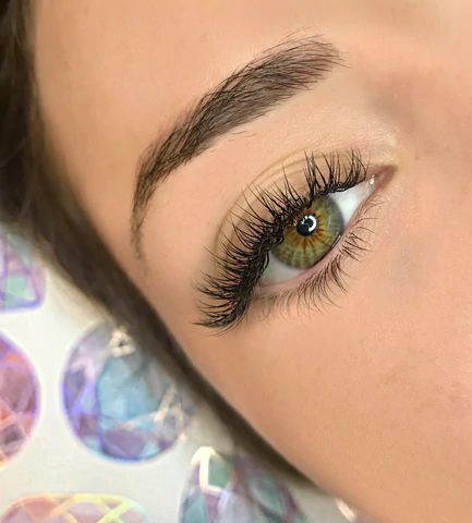 Eyelash Extensions Full, Natural Looking Eyelash Extensions, Engagement Hair, Classic Eyelash Extensions, Eyelash Extensions Classic, Natural Fake Eyelashes, Full Eyelashes, Natural False Lashes, Lashes Fake Eyelashes