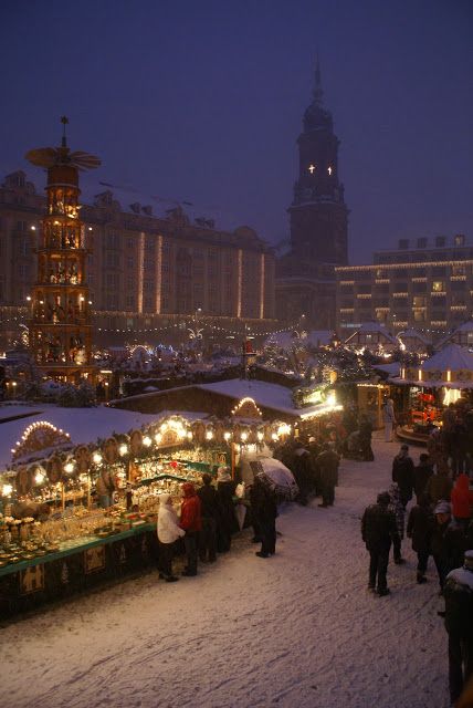 The Best Christmas Market in Germany? A visit to Dresden's legendary Dresdner Striezelmarkt Dresden Germany Christmas, German Christmas Markets Aesthetic, Dresden Germany Christmas Market, Christmas Market Frankfurt, Regensburg Germany Christmas Market, Christmas Market Stall, Christmas In Germany, German Christmas Markets, Christmas In Europe