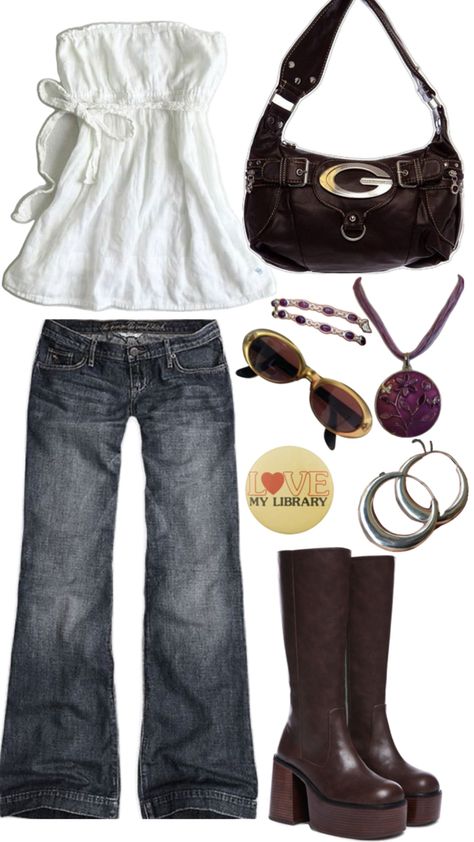 #fall #inspo #outfit 2000s Fall, Downtown Outfits, Fits Clothes, Fall Inspo, Inspo Outfit, Cute Everyday Outfits, Really Cute Outfits, 2000s Fashion, Teen Fashion Outfits