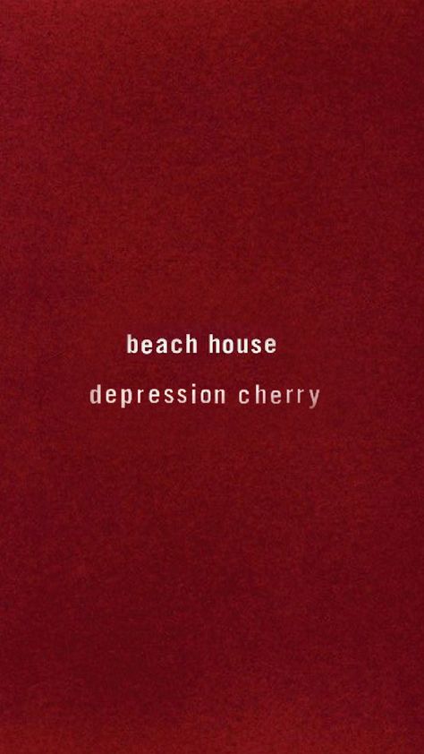 Cherry Wallpaper, Beach House, The Beach, Cherry, Band, Red, White, Instagram