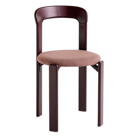 HAY Rey chair, grape red - burgundy Steelcut Trio 416 Rey Chair, Butik Design, Aluminium Chair, Hay Chair, Iconic Chairs, Color Guard, Robust Design, Skyfall, Chair Upholstery