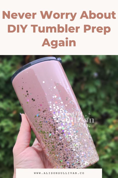 Discover the ultimate guide to prepping your tumbler for glitter with three proven methods. Unlock the secret to long-lasting, beautiful tumblers! Making Glitter Tumblers For Beginners, Glitter Tumbler Ideas Diy, Tumbler Resin, How To Make Glitter, Diy Glitter, Epoxy Tumblers, Glitter Tumblers, Glitter Dipped, Water Beads