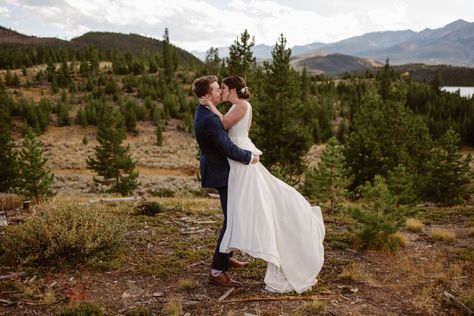 Wedding Camping, Dillon Colorado, Colorado Mountain Wedding Venues, Wedding At Lake, Campground Wedding, Camping Wedding, Wedding Posing, Breckenridge Wedding, Colorado Weddings